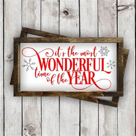 Download Its The Most Wonderful Time of The Year SVG Cut Files Cameo